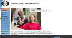 Desktop Screenshot of emdr-institut.de
