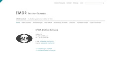 Desktop Screenshot of emdr-institut.ch